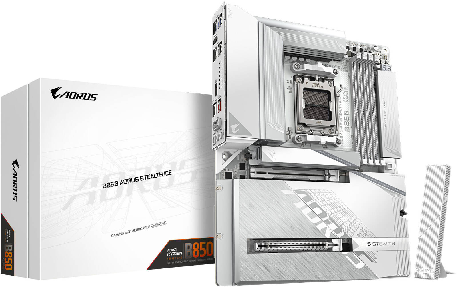 B850 AORUS STEALTH ICE