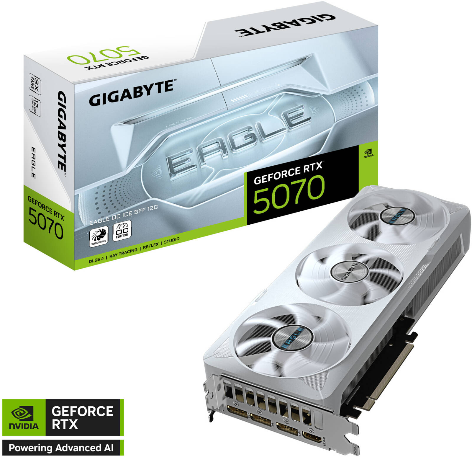 GeForce RTX 5070 EAGLE OC ICE 12G