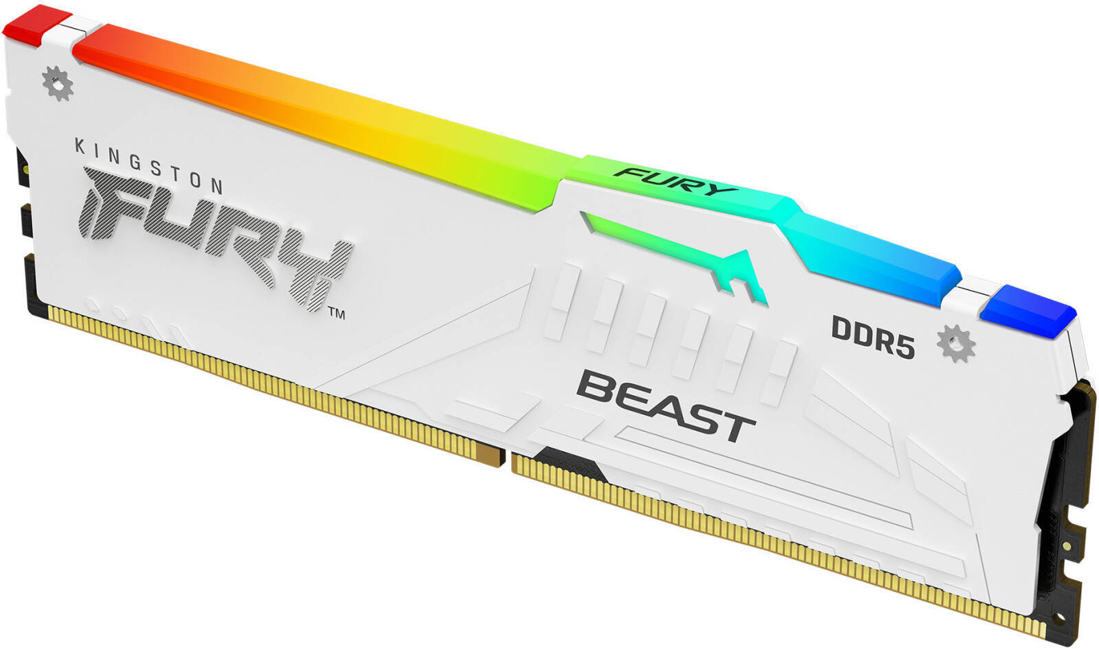 Fury Beast RGB 32GB DDR5 6000MHz CL30 White