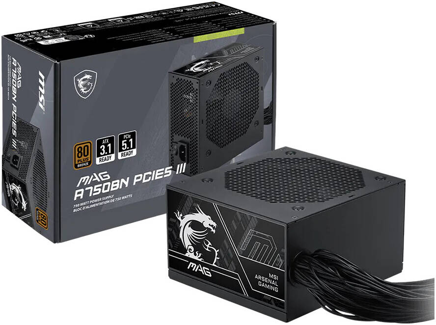 MAG A750BN PCIe 5 III